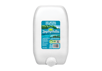 Zephyrhills® Brand 100% natural spring water 2.5 gallon bottle
