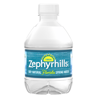 Zephyrhills Spring Water 8 oz bottle
