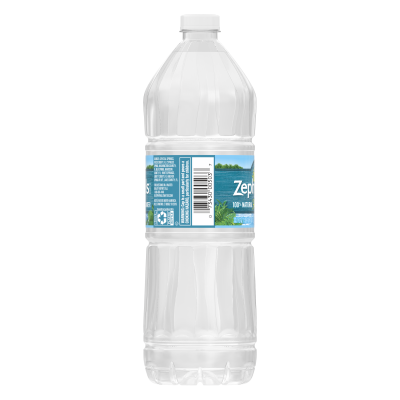 Zephyrhills  Spring water 1L Single bottle back view