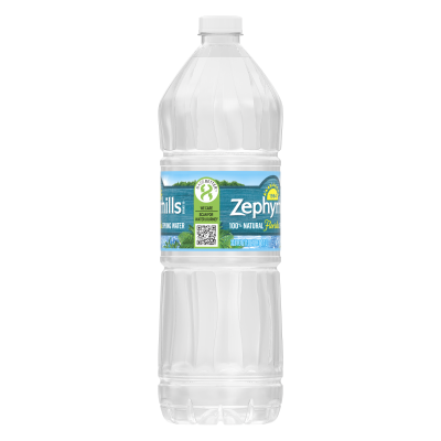 Zephyrhills  Spring water 1L Single bottle left view