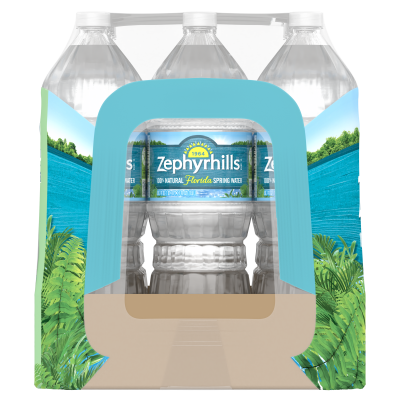 1.5 Liter Bottled Water  Zephyrhills® Brand 100% Natural Spring Water