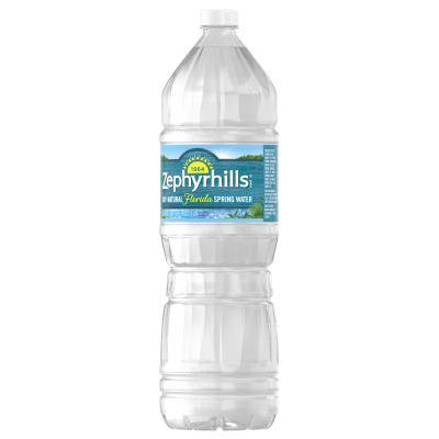 Zephyrhills  Spring water 1.5L Single bottle right view
