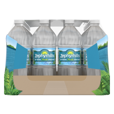 Zephyrhills Spring Water 20oz product detail 28 pack right view
