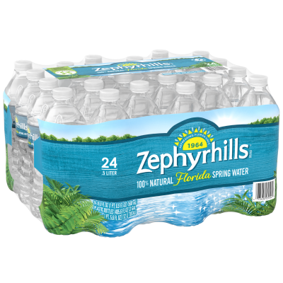 8 Ounce Bottled Spring Water  Zephyrhills® Brand 100% Mountain Spring Water