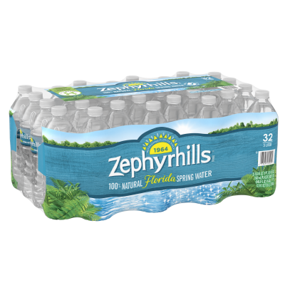 Zephyrhills Spring water product details 500mL 32 pack