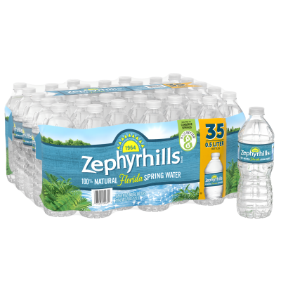 Zephyrhills Spring water product details 500mL 35 pack