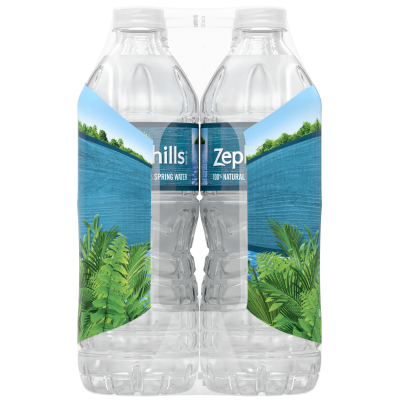Zephyrhills Spring water product details 500mL 6 pack right view