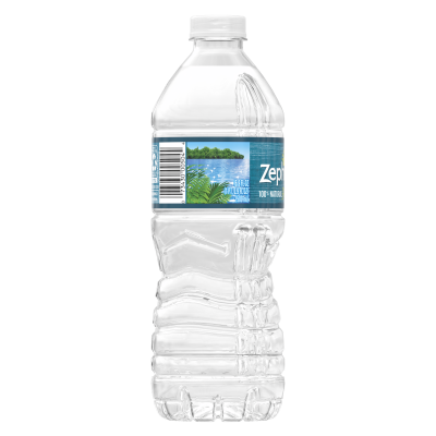 Zephyrhills  Spring water 500mL single bottle left view