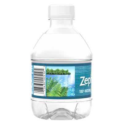 8 Ounce Bottled Spring Water  Zephyrhills® Brand 100% Mountain Spring Water