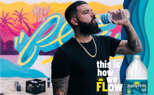 Zephyrhills "This is how we FLow" with art featuring DISEM305.