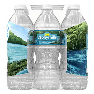Zephyrhills Spring water product details 500mL 12 pack 