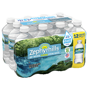 Zephyrhills Spring Water 12oz 12 pack