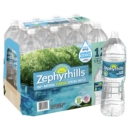 Zephyrhills  Spring water 1.5L 12pack bottle