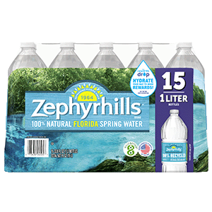 Zephyrhills  Spring water 1.5L 15 pack