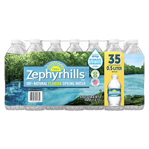Zephyrhills Spring water product details 500mL 35 pack