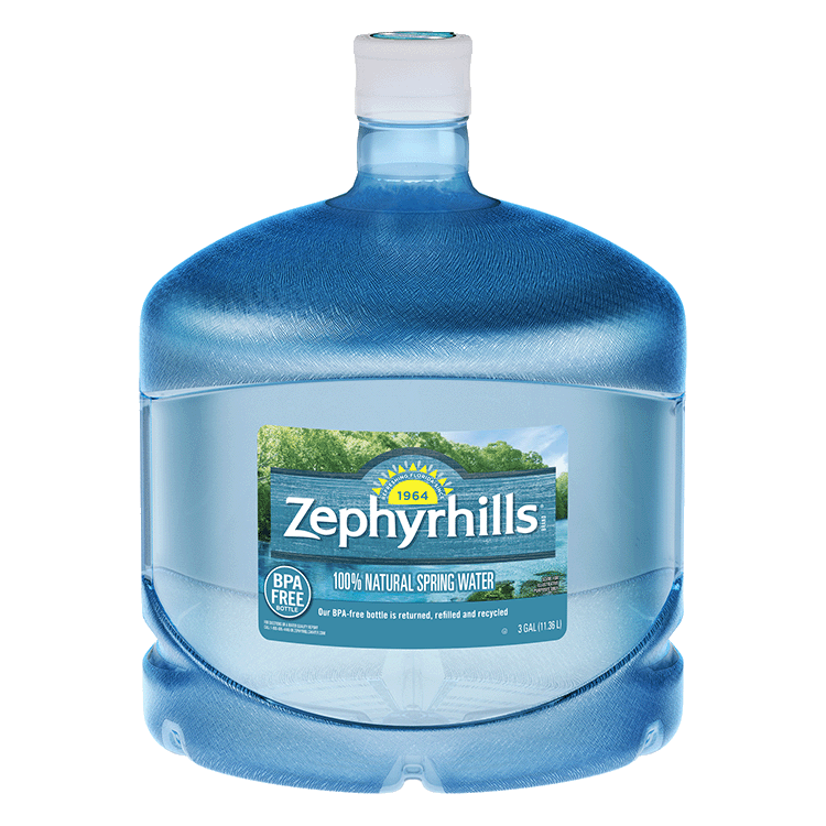 Zephyrhills Spring water 3gal jug