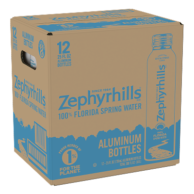 Zephyrhills - 25 fl oz - 12 pack - center left