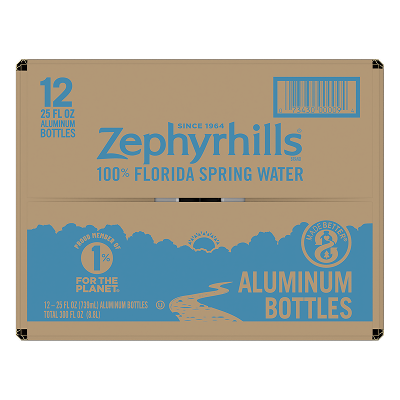 Zephyrhills - 25 fl oz - 12 pack - top