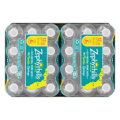 Zephyrhills -12 fl oz - 24 pack - top