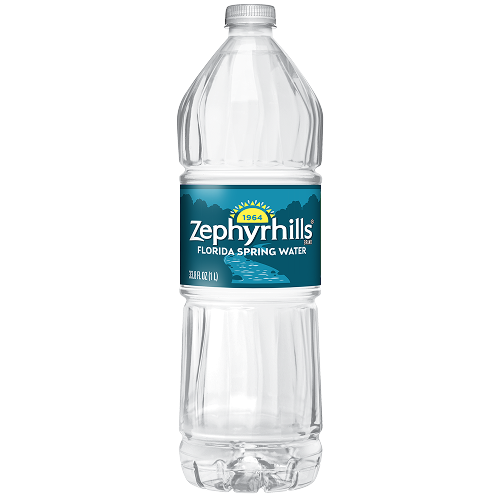 Zephyrhills Spring Water 1L Single Bottle