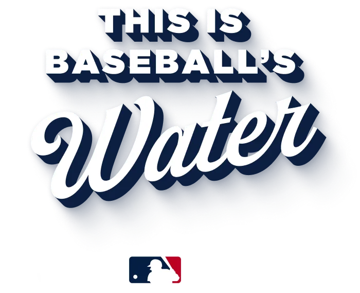 mlb baseball water